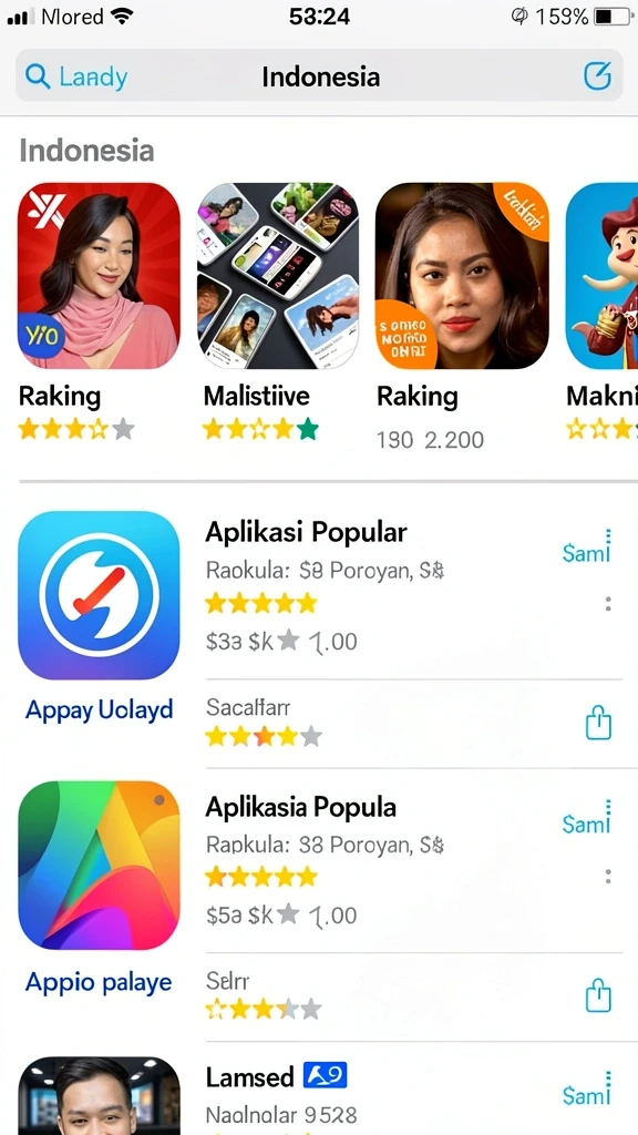 Screenshot qqstar nomor 2